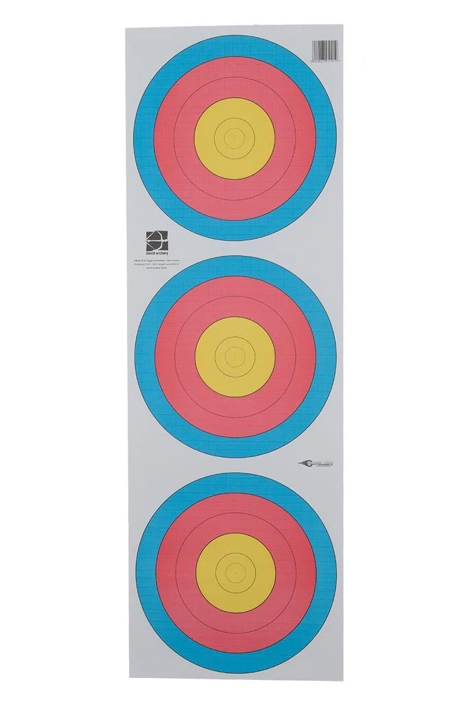 Avalon 60cm 3 Spot Target Waxed & Reinforced