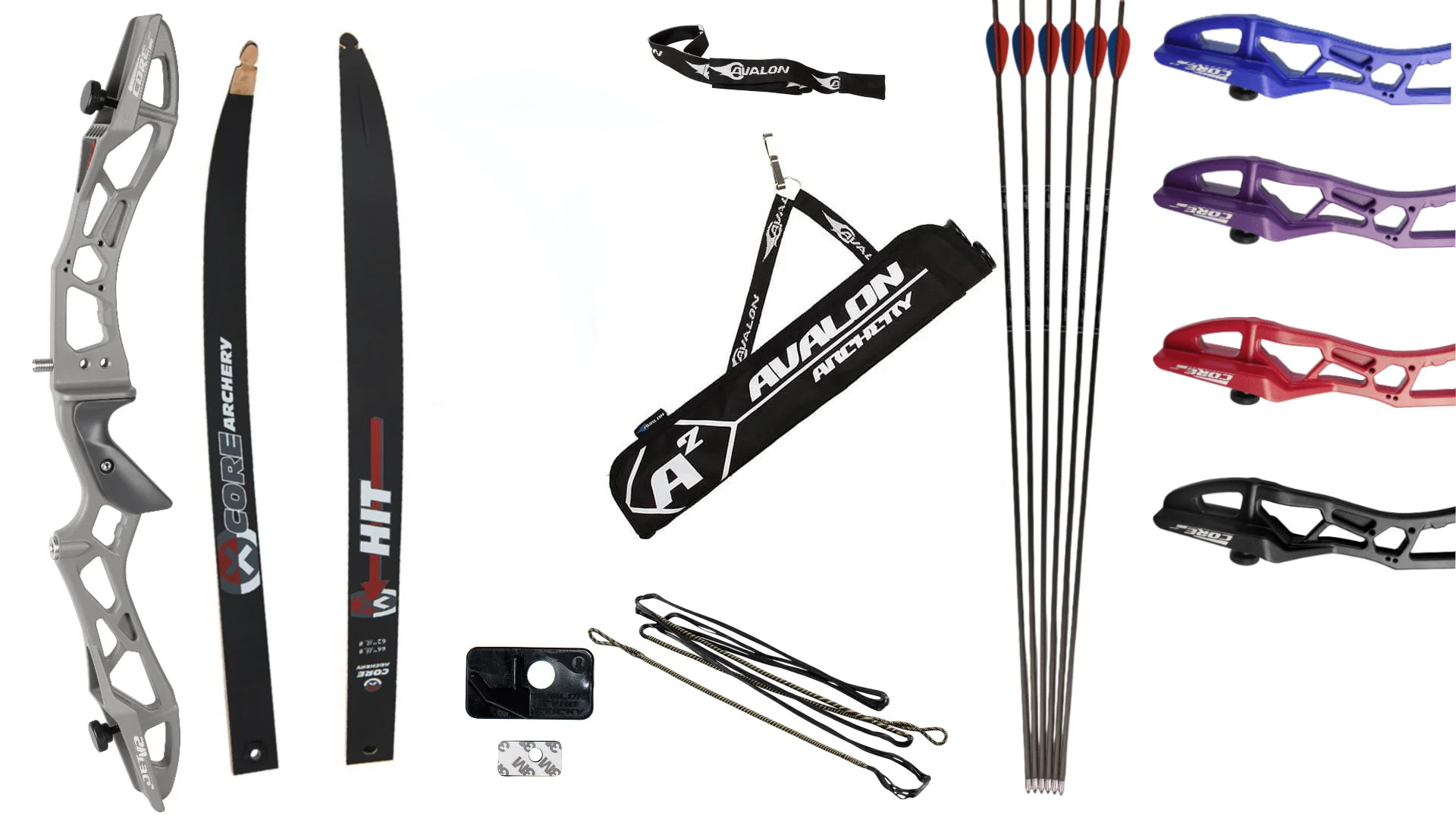 Core Jet V2 Recurve Bow Starter Kit Adult RH
