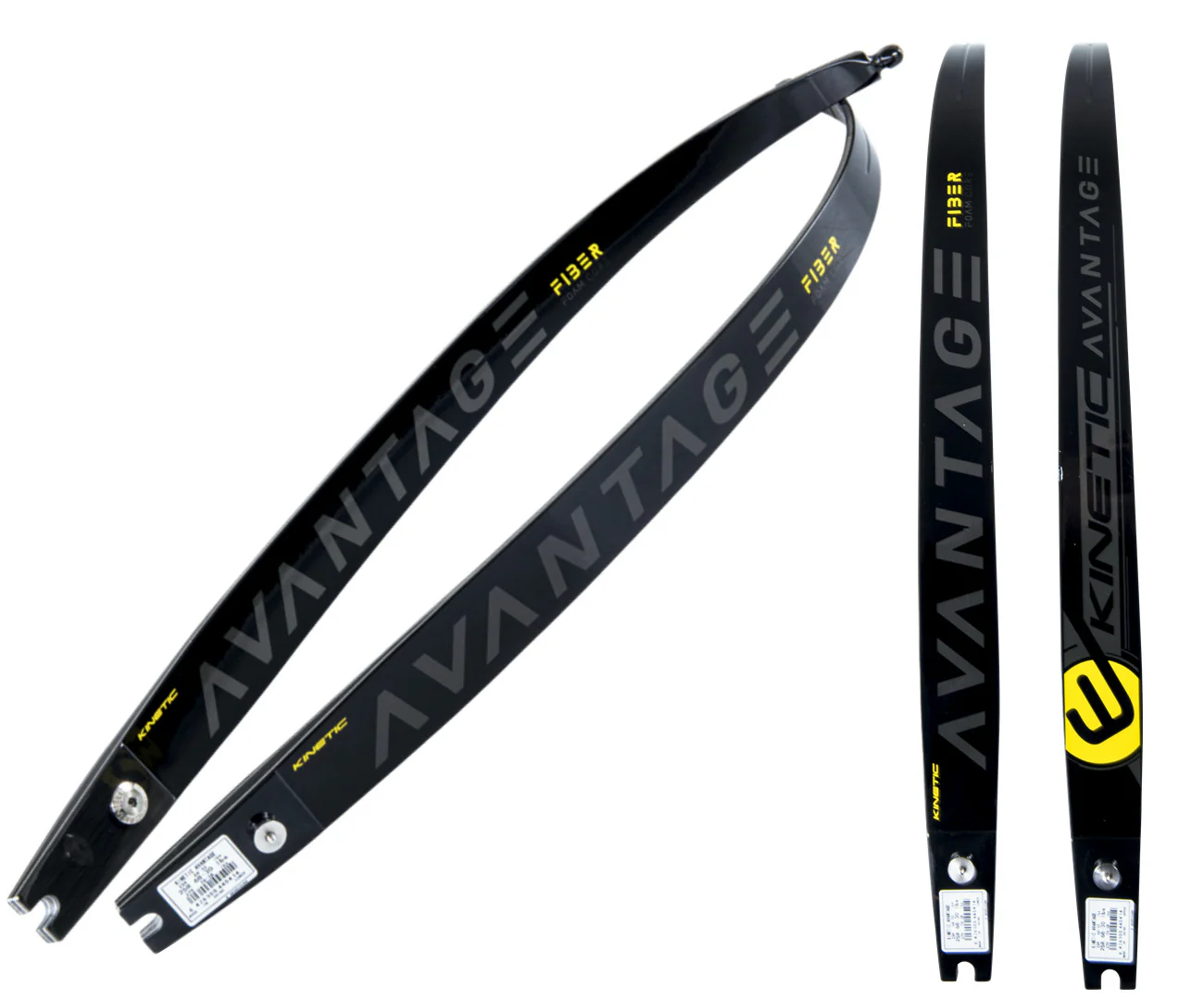 Kinetic Avantage V2 ILF Fiber/Foam Recurve Limbs