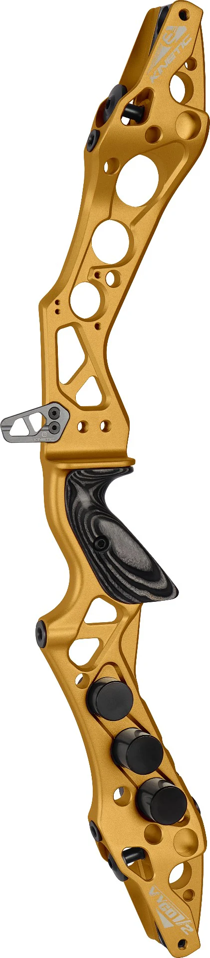 Kinetic Vygo V2 25" Barebow Riser & Weights - Image 6