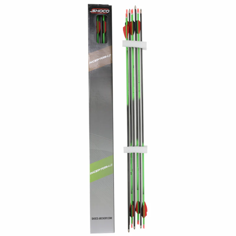 Shocq Inceptor Carbon Target / 3D Arrows x 12 Pkt - Image 4