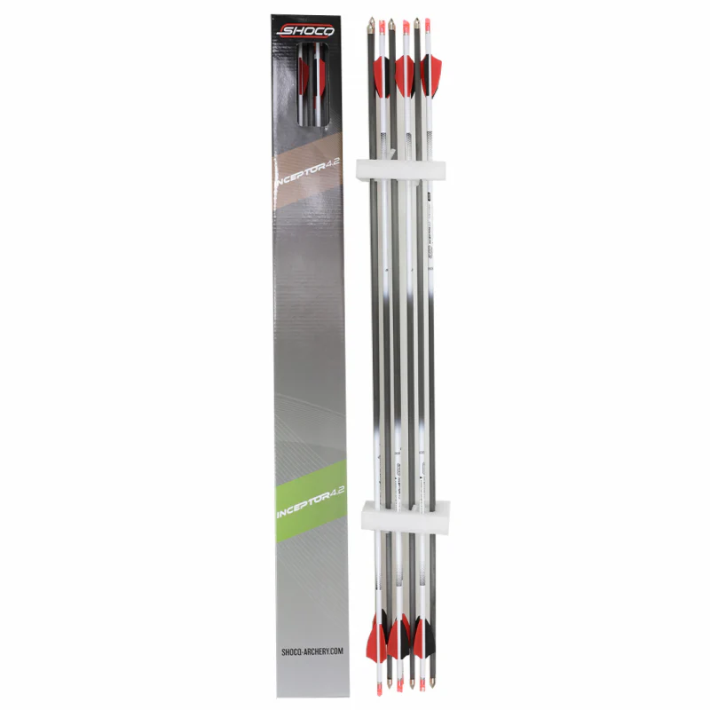 Shocq Inceptor Carbon Target / 3D Arrows x 12 Pkt - Image 5